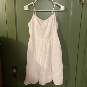 White Eyelet Lace Sundress